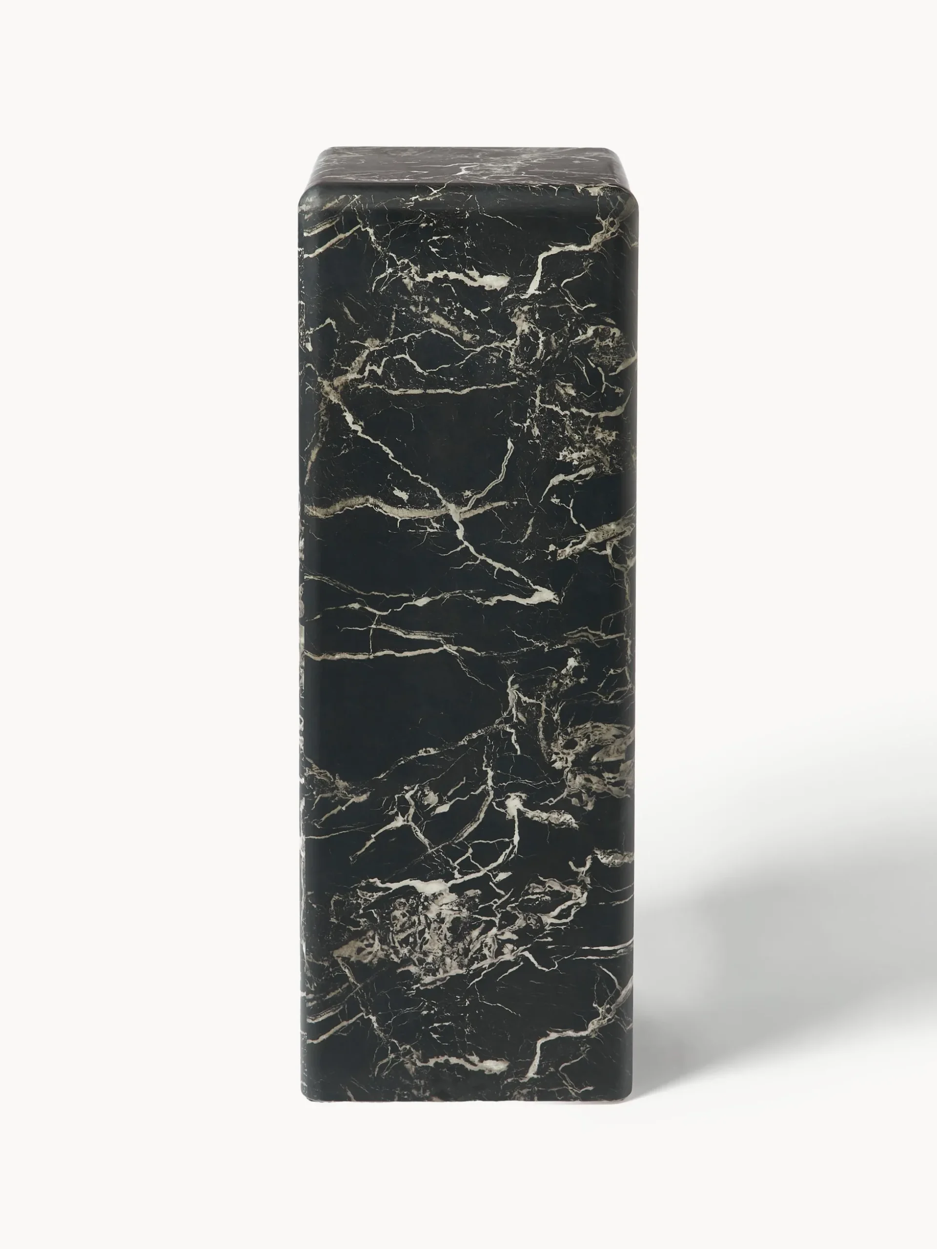 Colonna decorativa effetto marmo Look