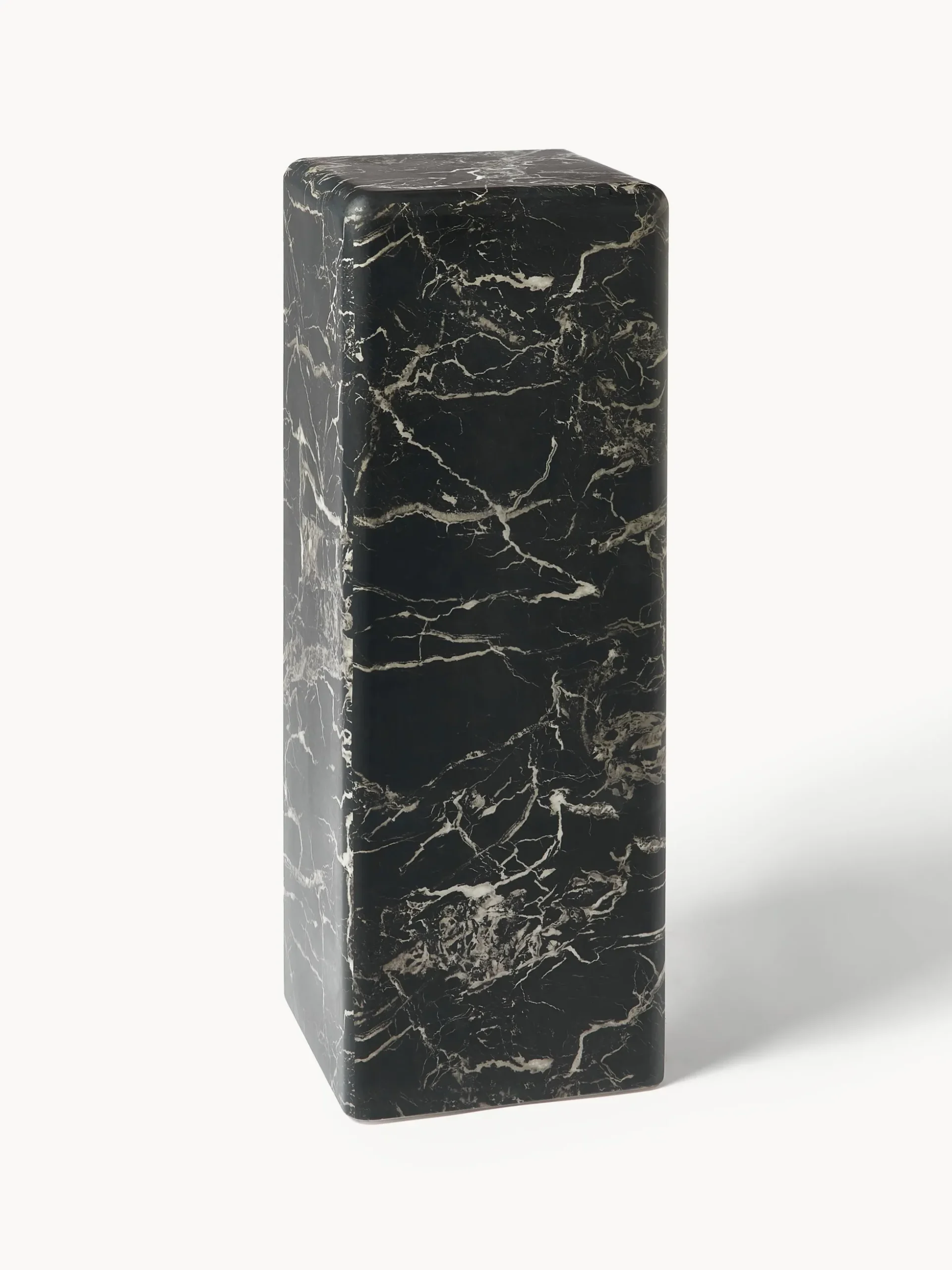 Colonna decorativa effetto marmo Look