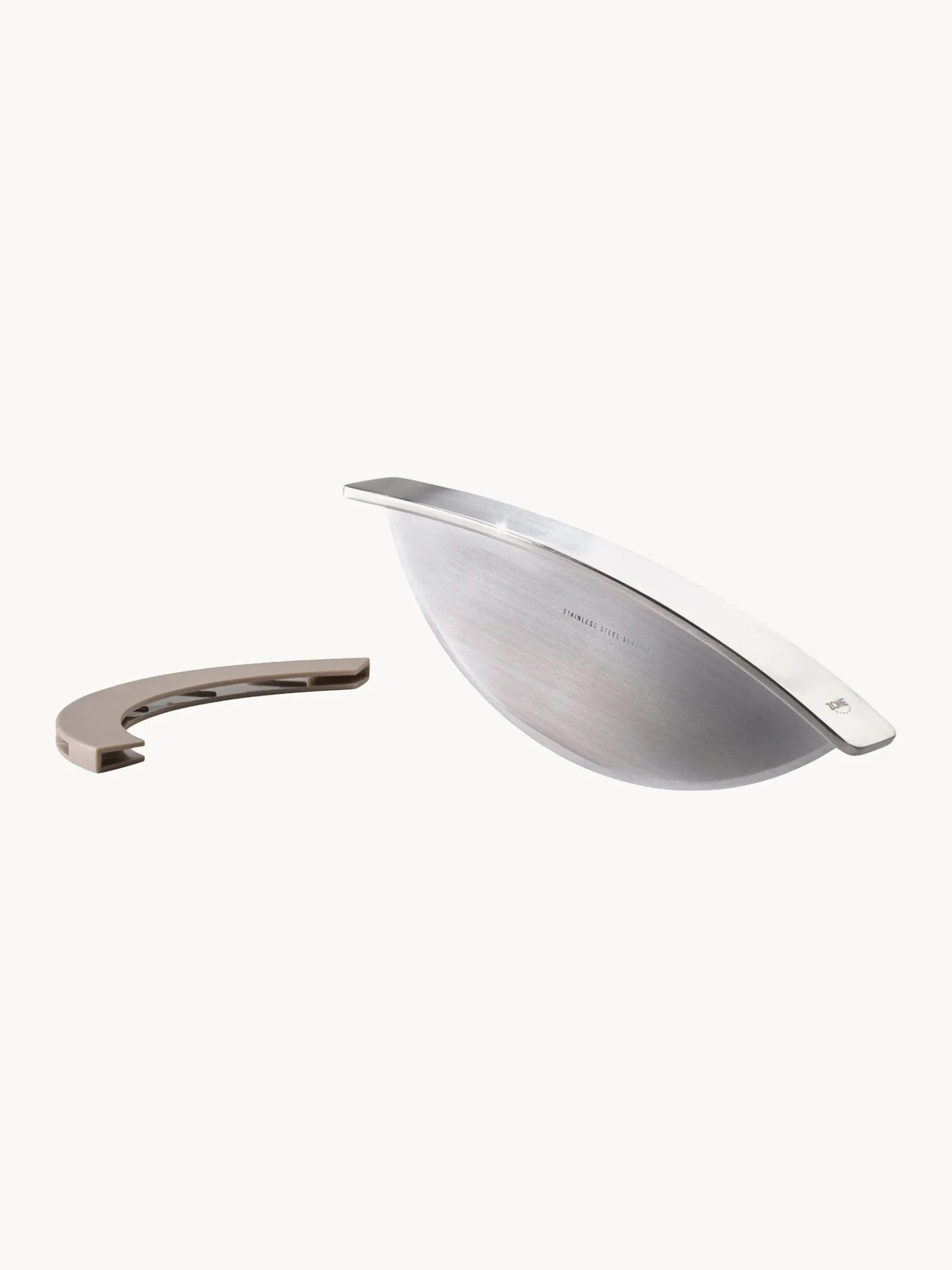 Coltello a mezzaluna in acciaio inossidabile Singles