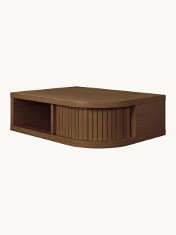 Comodino da parete in legno con cassetto Farsta Tambour