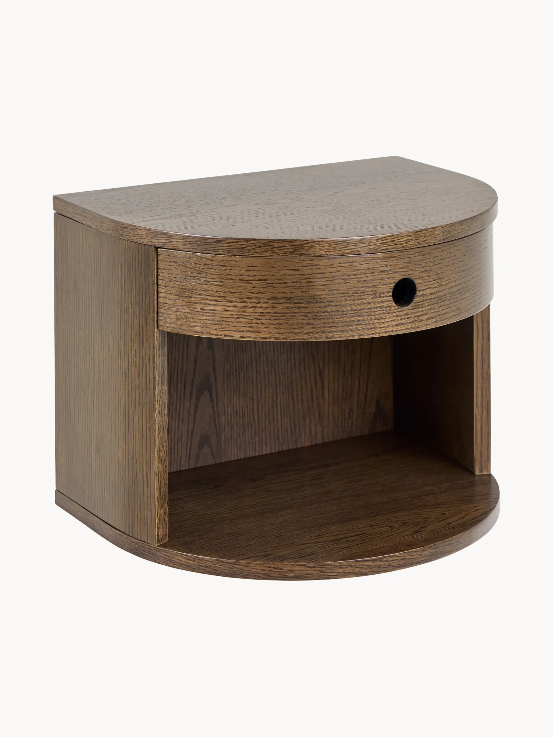 Comodino da parete in legno Paron