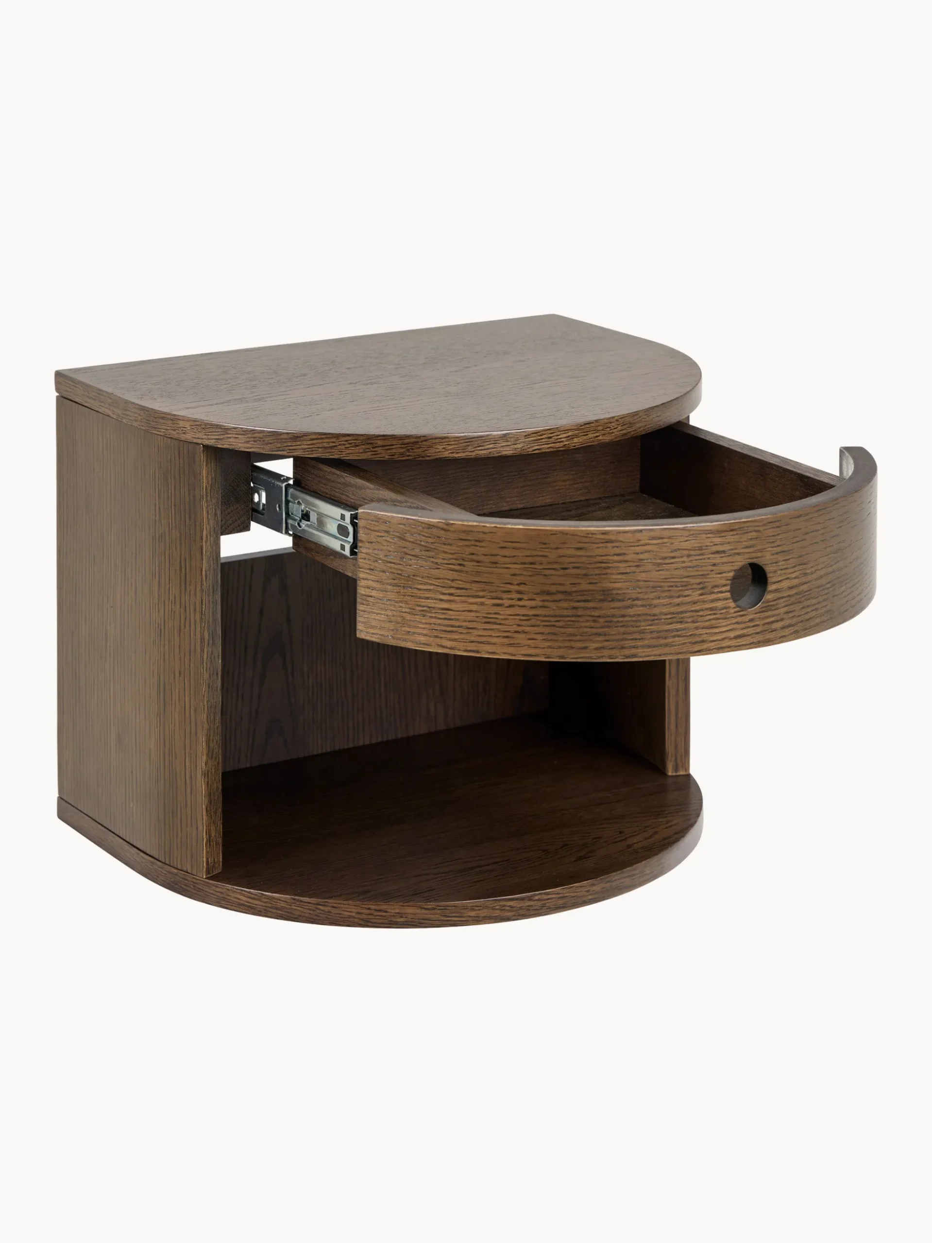 Comodino da parete in legno Paron