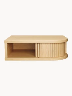 Comodino da parete in legno con cassetto Farsta Tambour