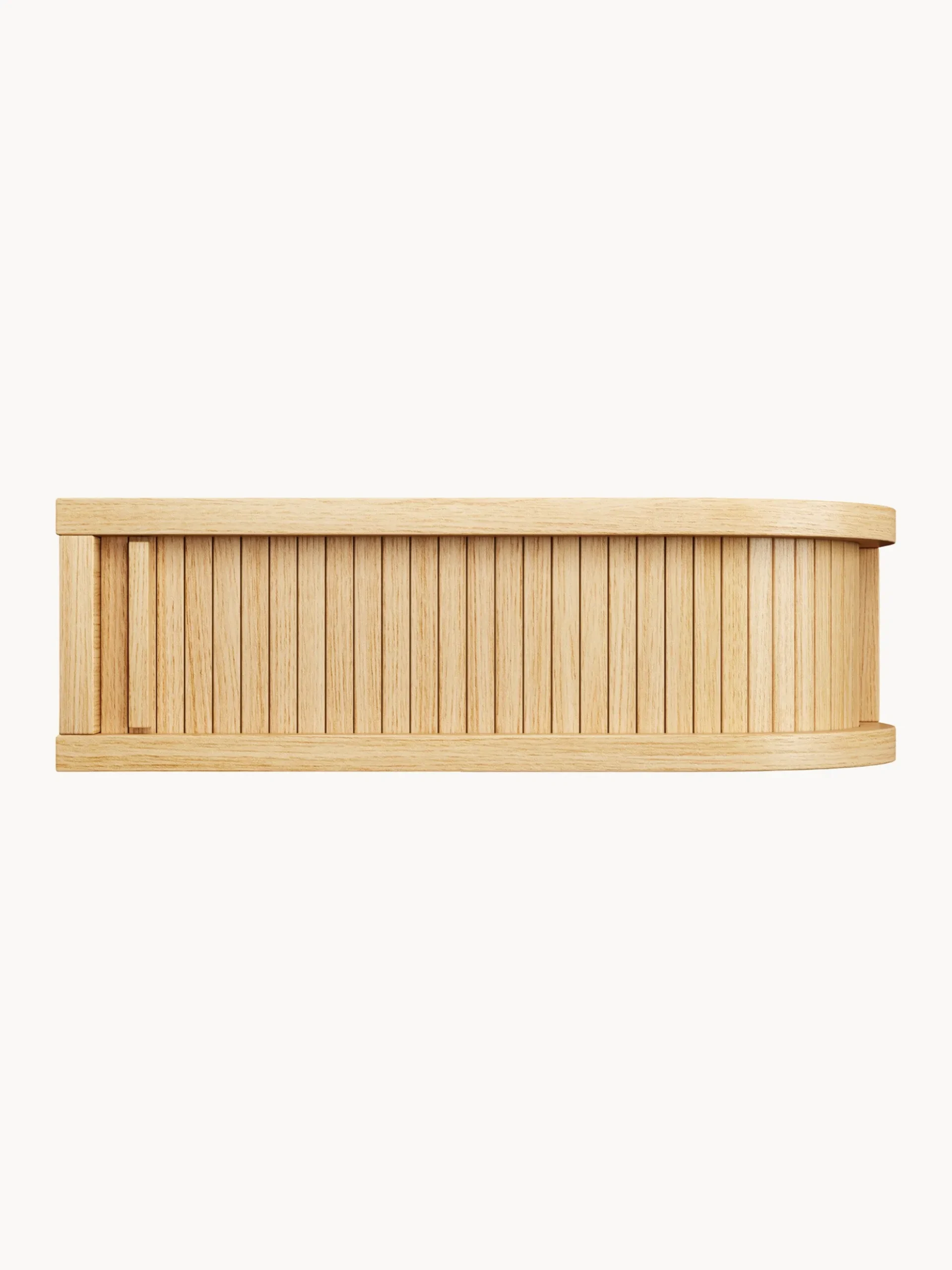 Comodino da parete in legno con cassetto Farsta Tambour