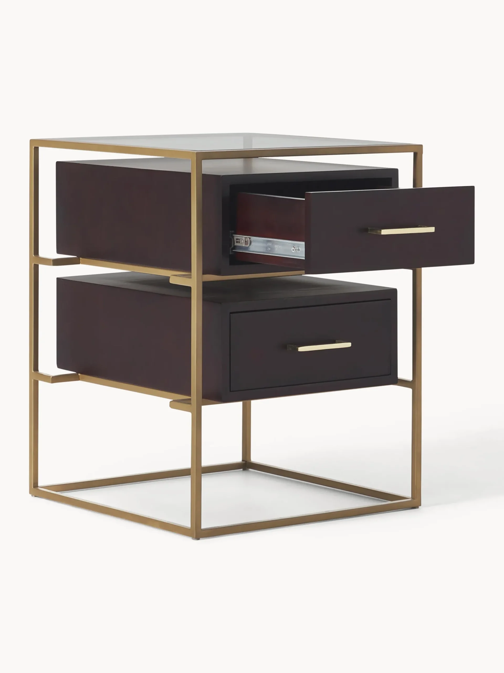Comodino in legno di mango Lyle