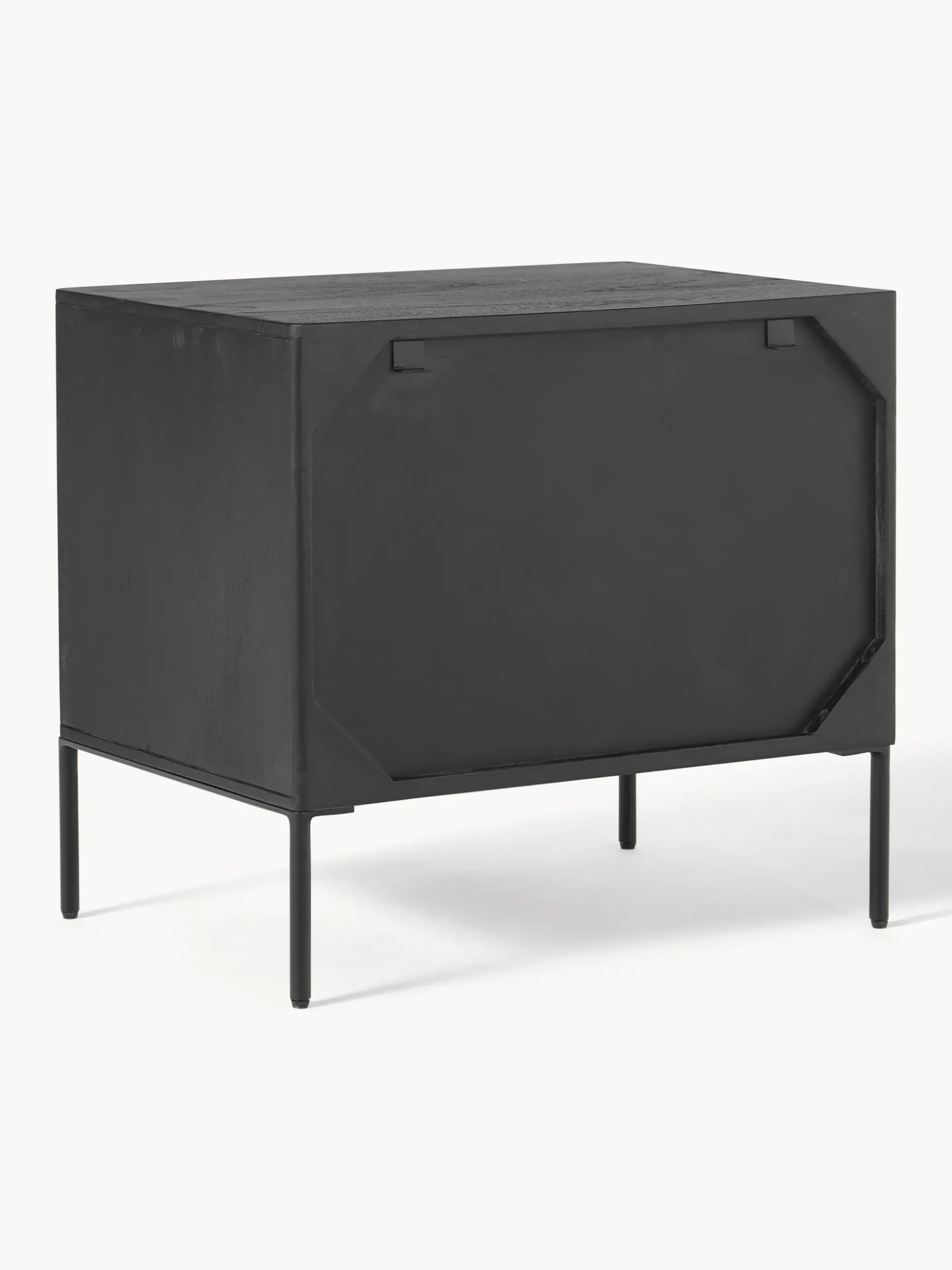 Comodino in legno di mango con cassetti June