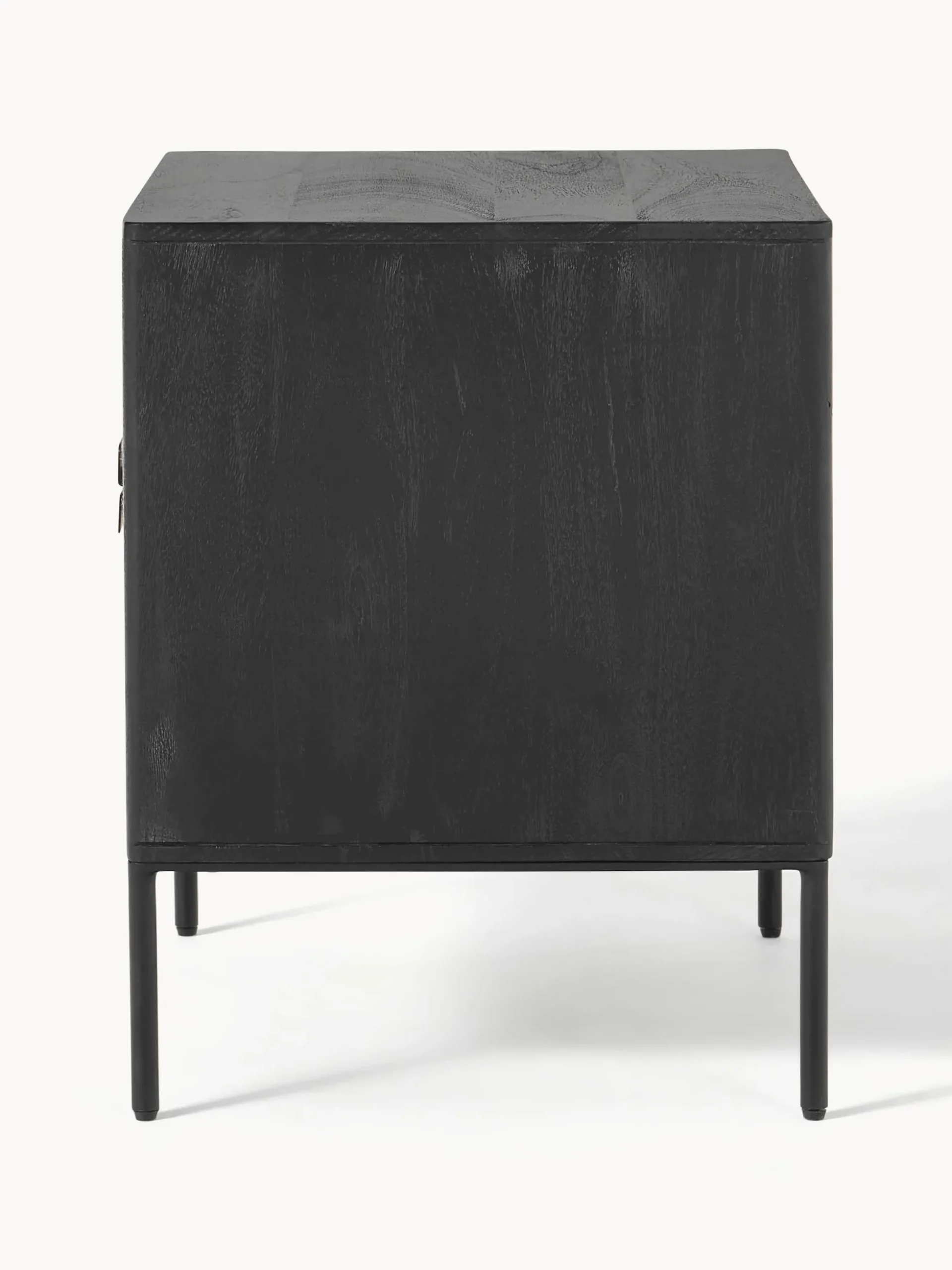 Comodino in legno di mango con cassetti June