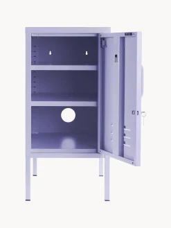 Comodino in metallo The Shorty, apertura verso sinistra o destra