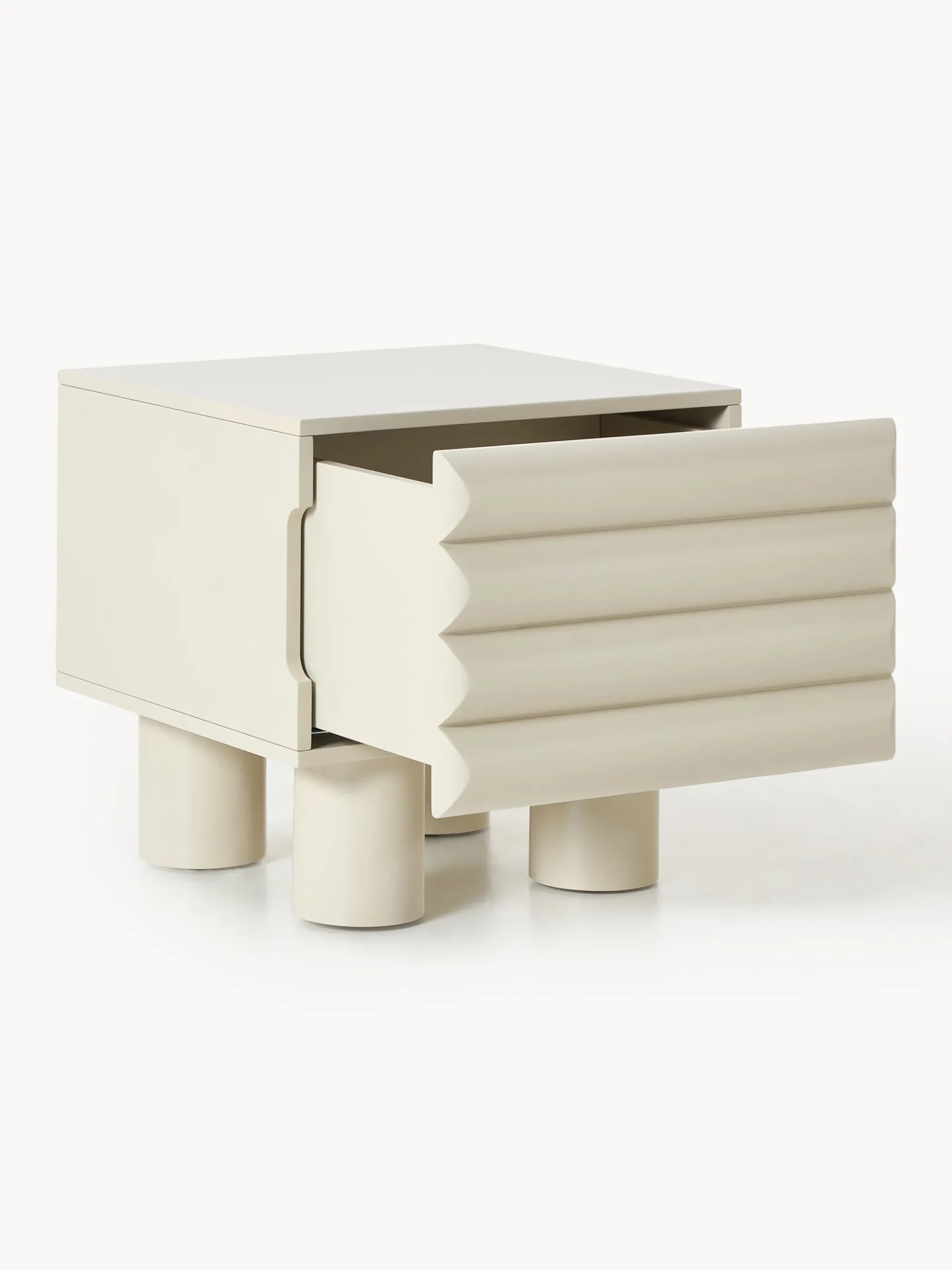 Comodino con cassetto Fana