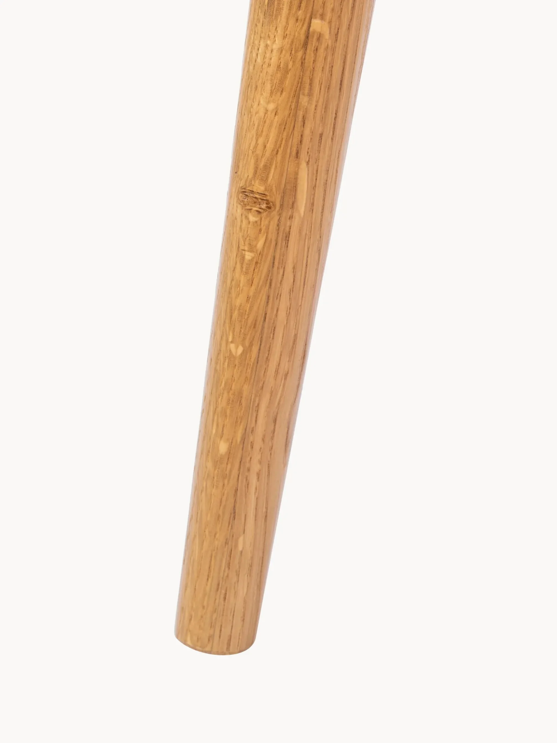 Comodino in legno con anta scorrevole e frontale scanalato Barbier