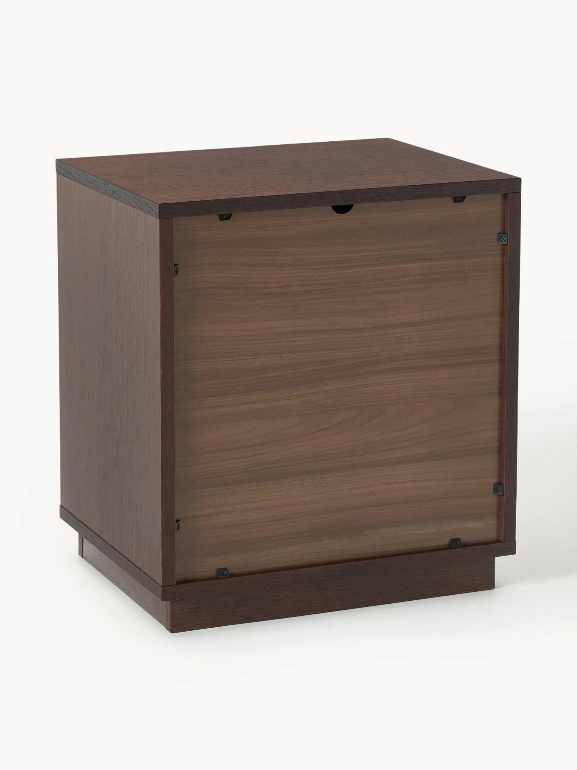 Comodino in legno con frontale imbottito Wisp
