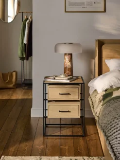Comodino in legno di mango Lyle