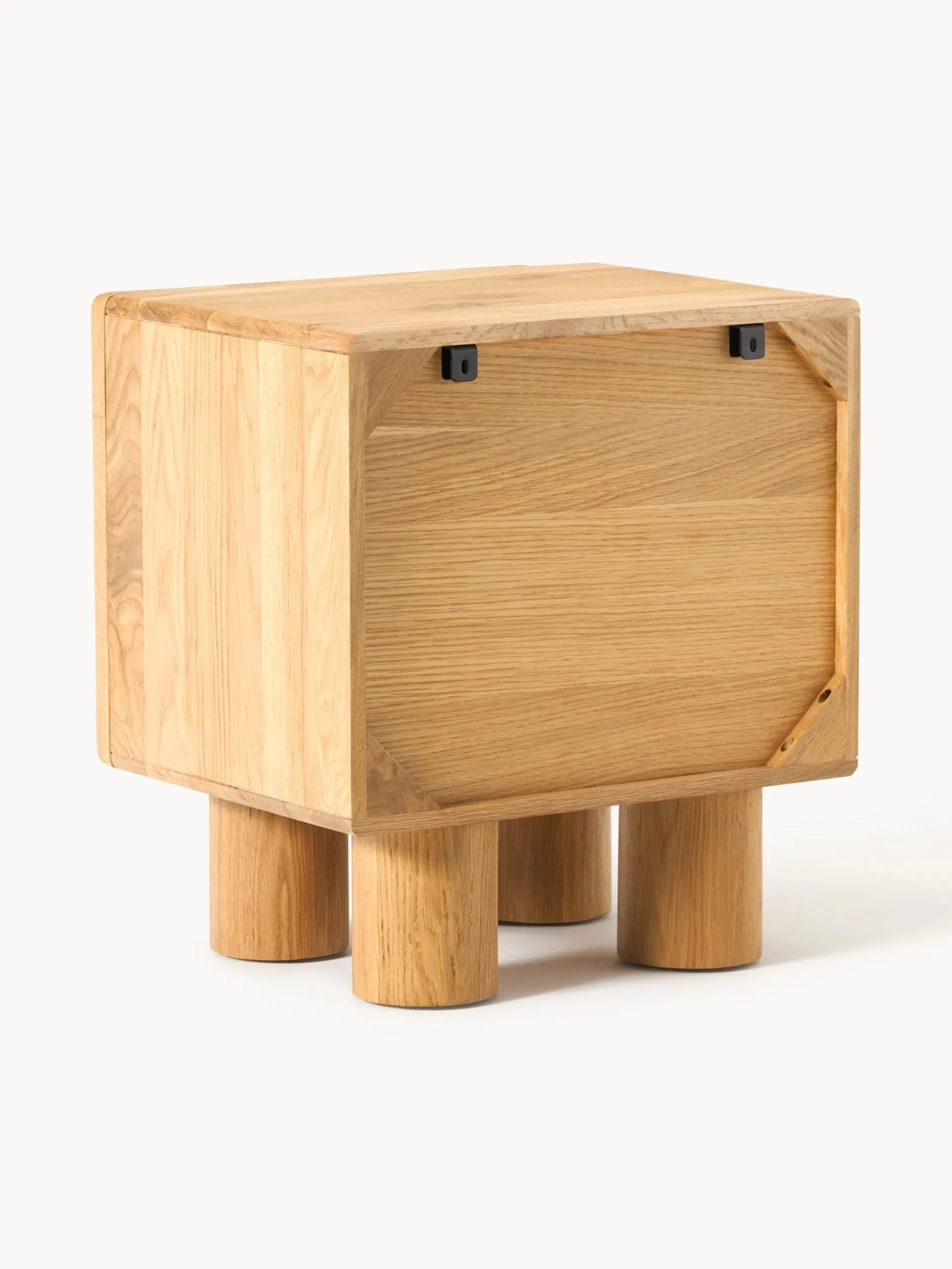 Comodino in legno di quercia Cadi