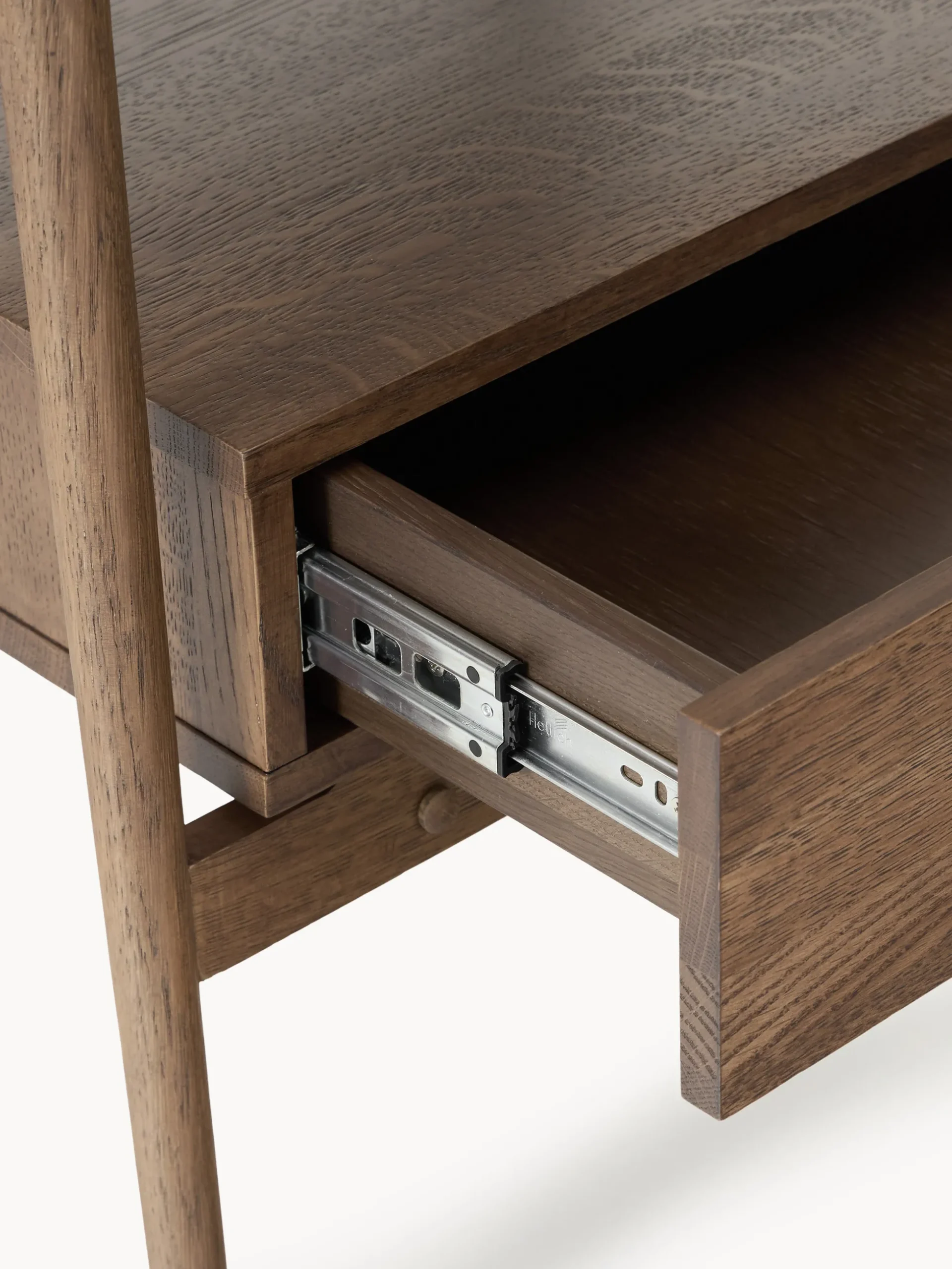 Comodino in legno di quercia Libby