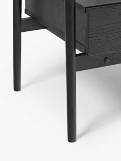 Comodino in legno di quercia Libby