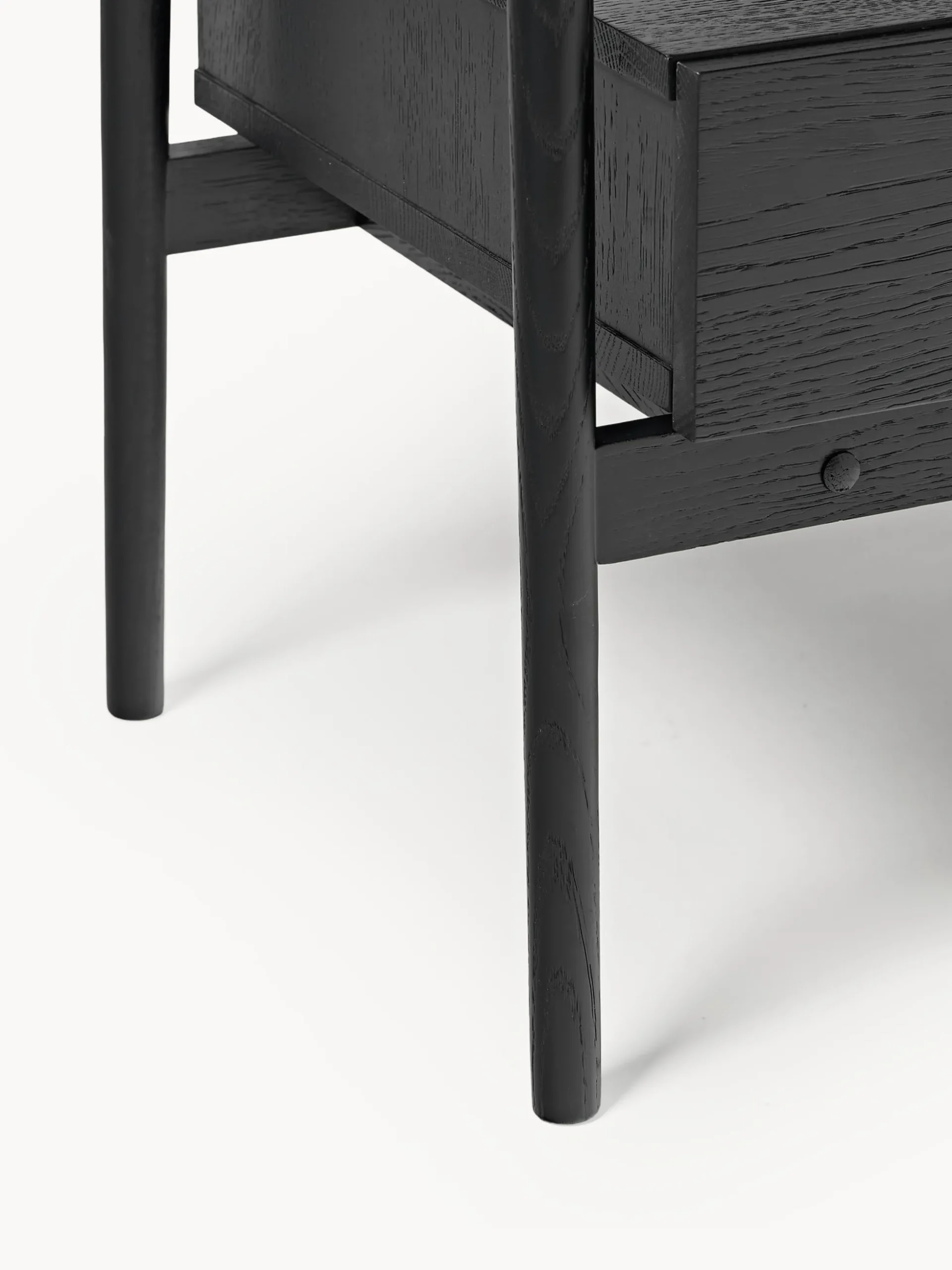 Comodino in legno di quercia Libby