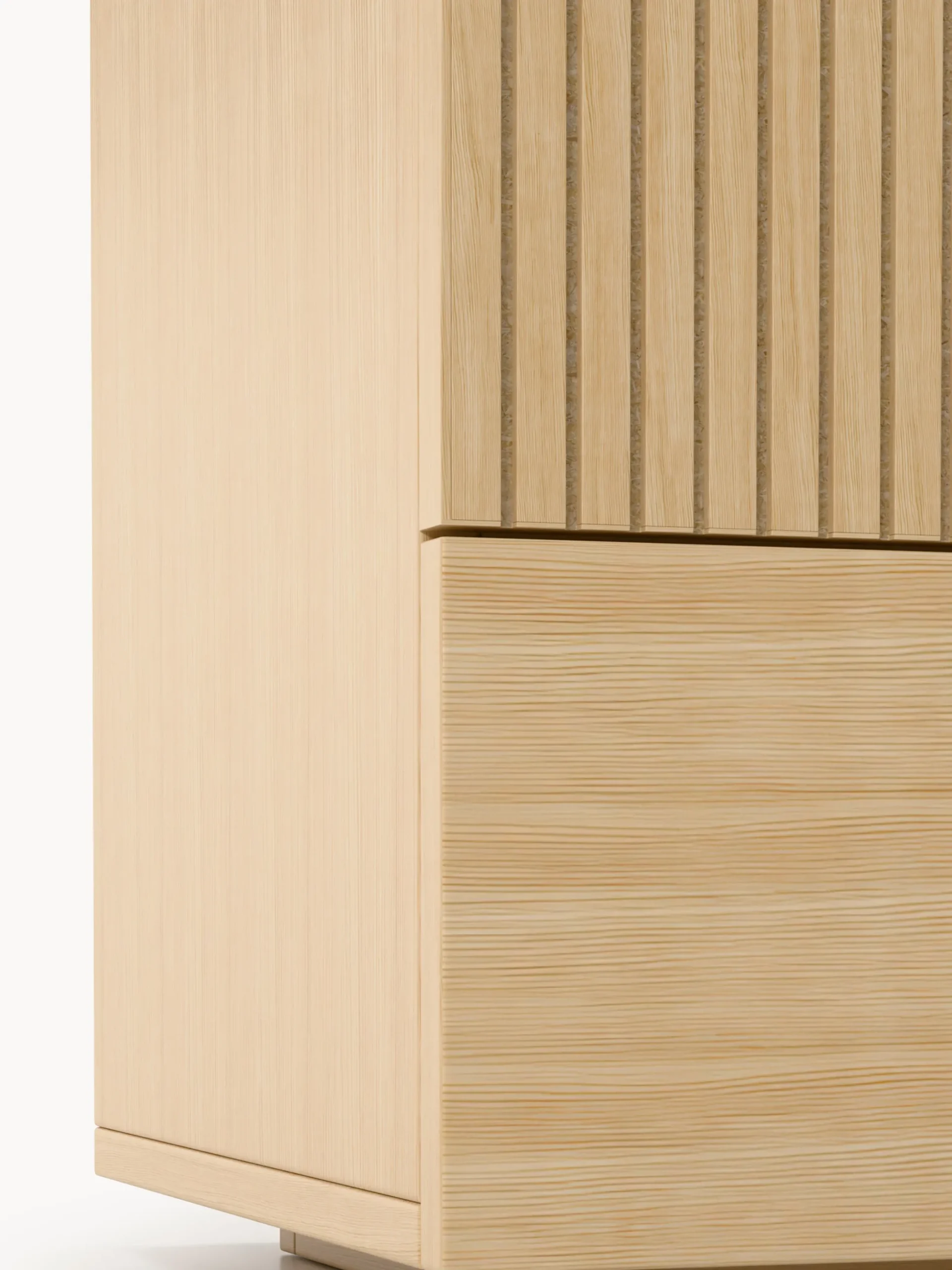 Comodino in legno Sato