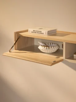 Consolle da parete in legno Larsen