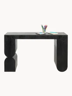 Consolle in legno fatta a mano Curve