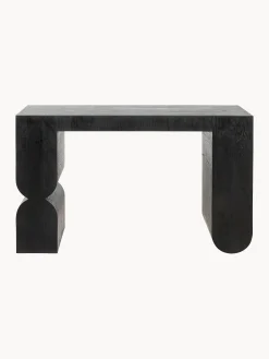 Consolle in legno fatta a mano Curve