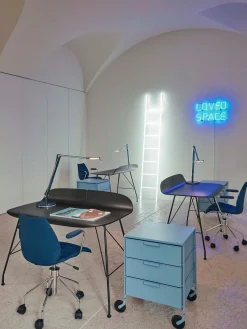 Contenitore con ruote con 3 cassetti Mobil
