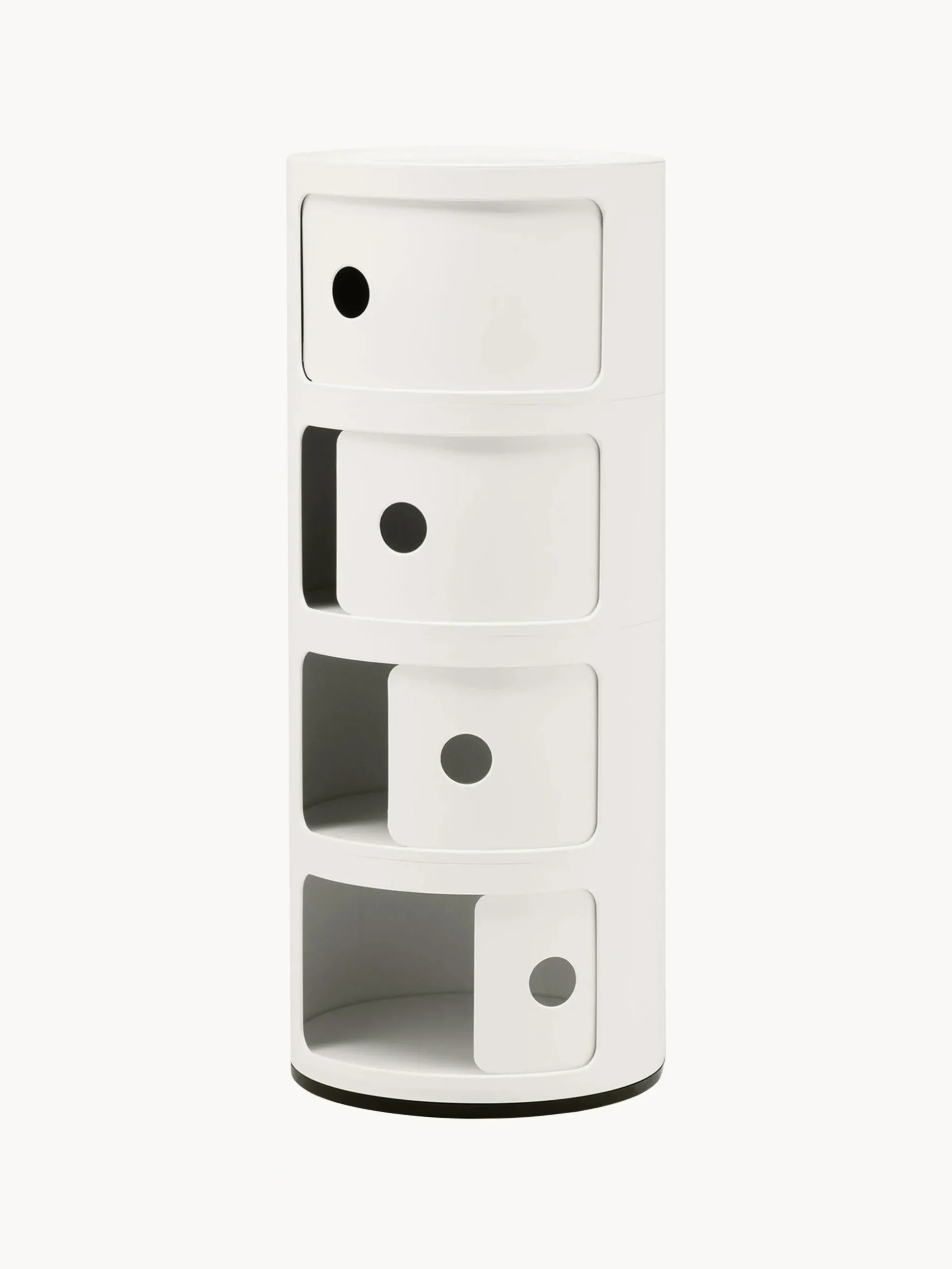 Contenitore di design con 4 cassetti Componibili, alt. 77 cm