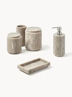 Contenitore in marmo Simba, alt. 12 cm