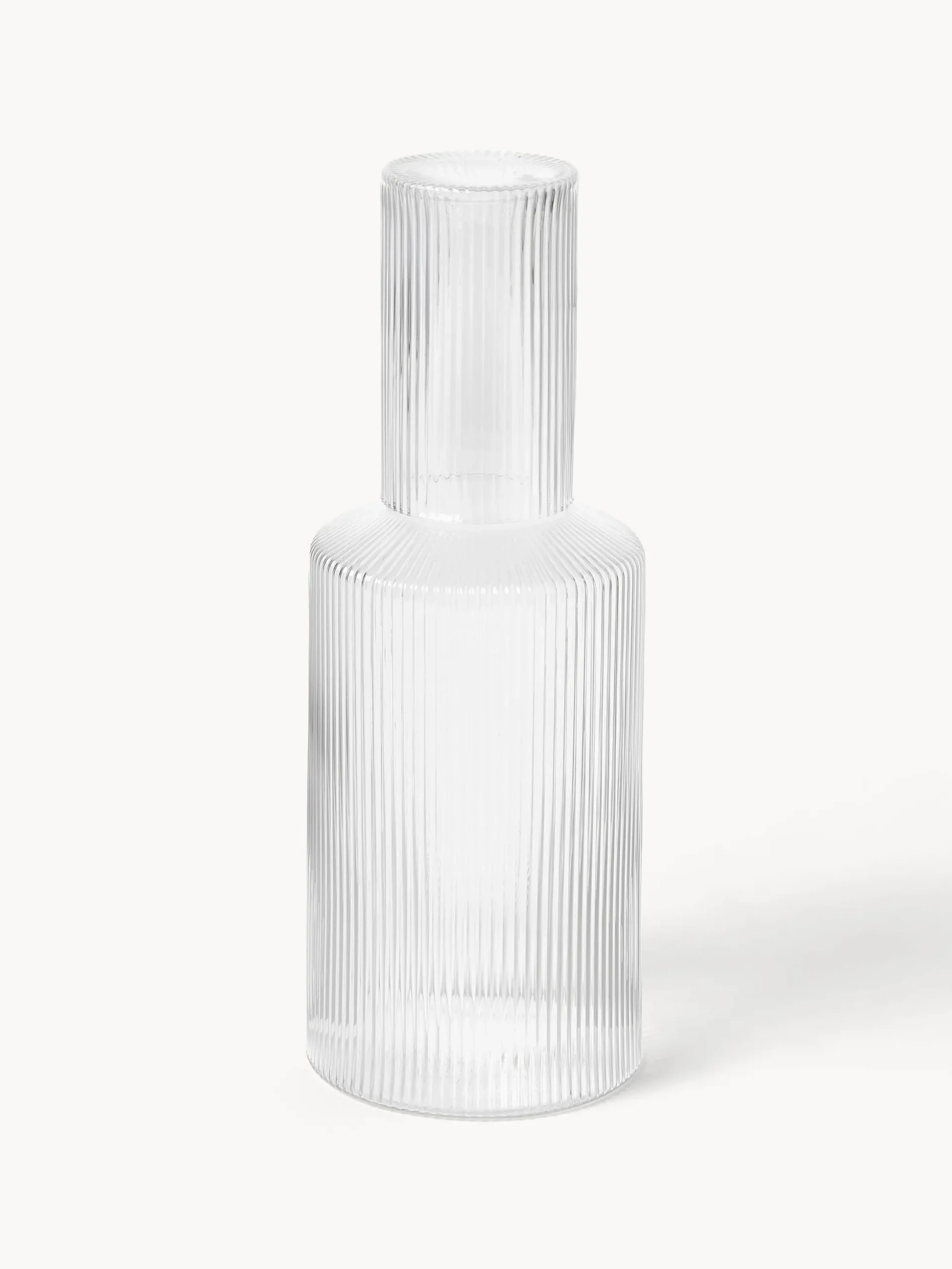 Coperchio in vetro soffiato per caraffa Ripple