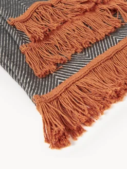 Coperta con motivo a spina di pesce Agatha