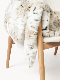 Coperta in ecopelliccia effetto leopardo Skins