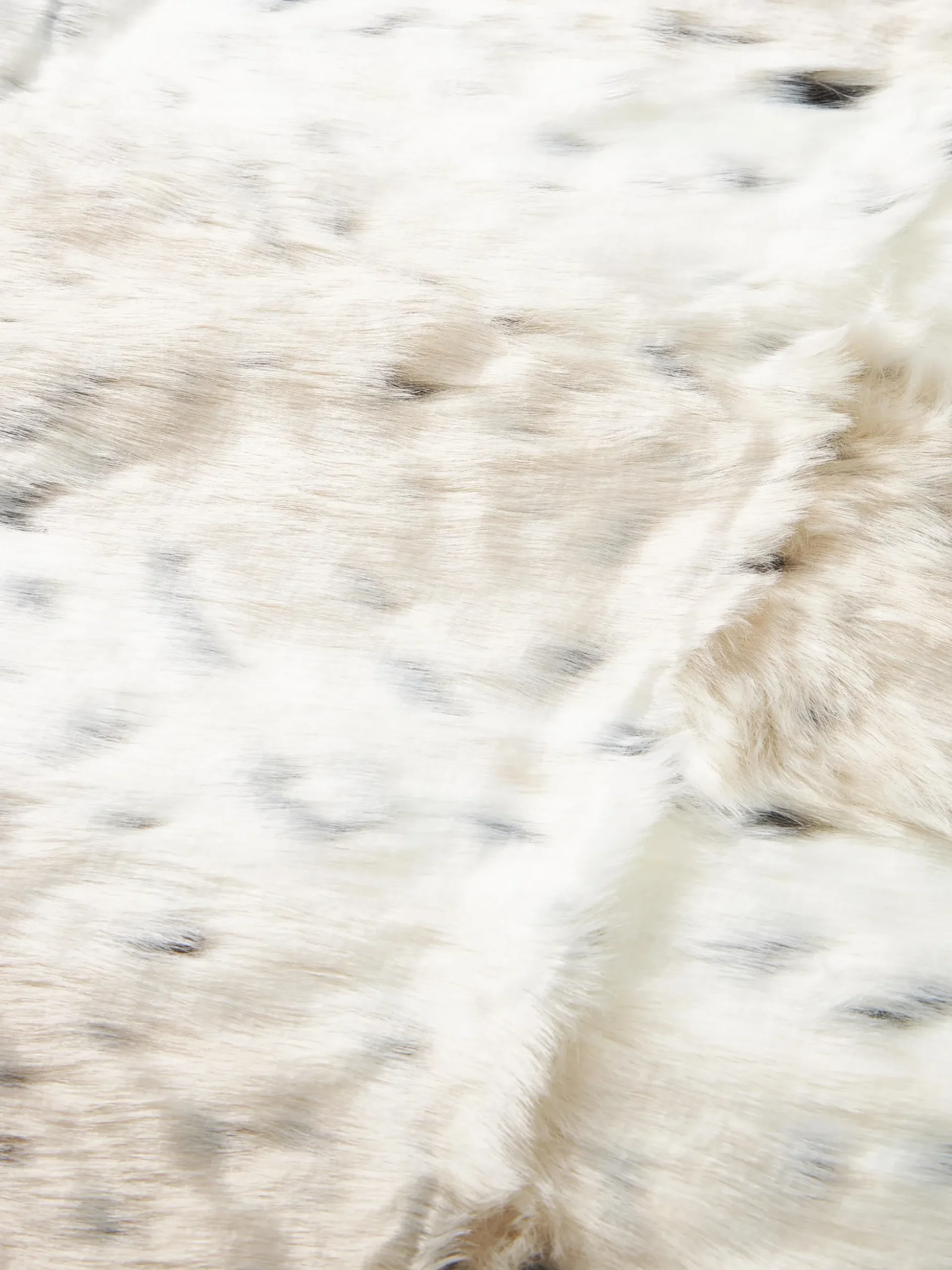 Coperta in ecopelliccia effetto leopardo Skins