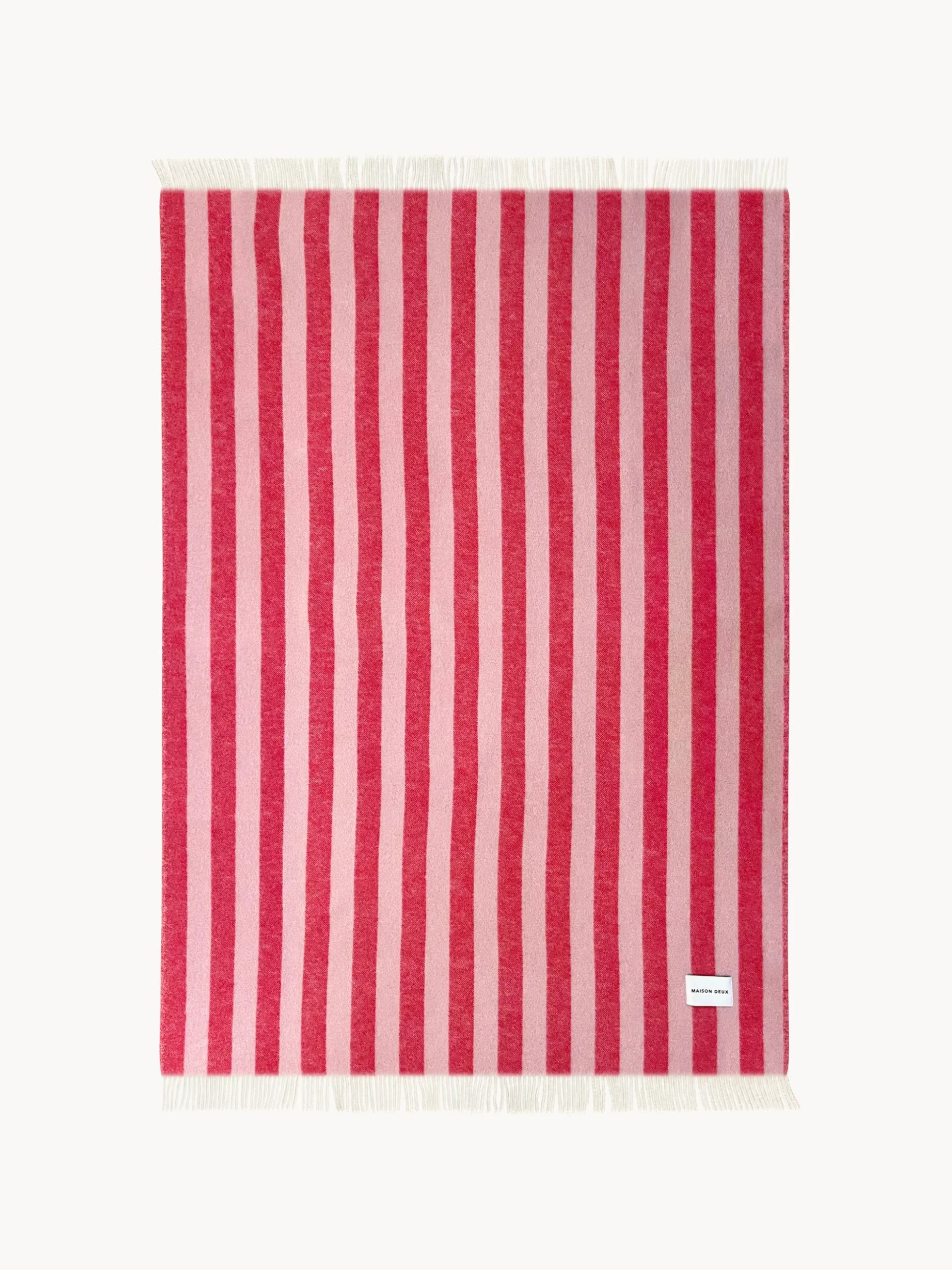 Coperta in lana a righe Candy Wrap