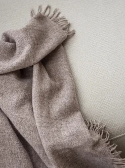 Coperta in lana merino Fungi