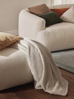 Coperta in velluto a coste Kylen
