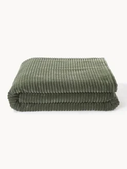 Coperta in velluto a coste Kylen
