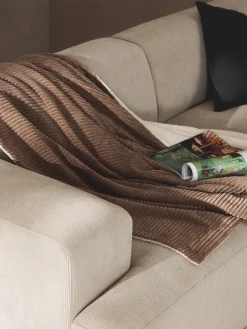 Coperta in velluto a coste Kylen