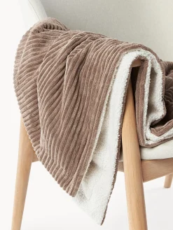 Coperta in velluto a coste Kylen