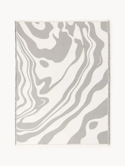Coperta jacquard con frange Rui