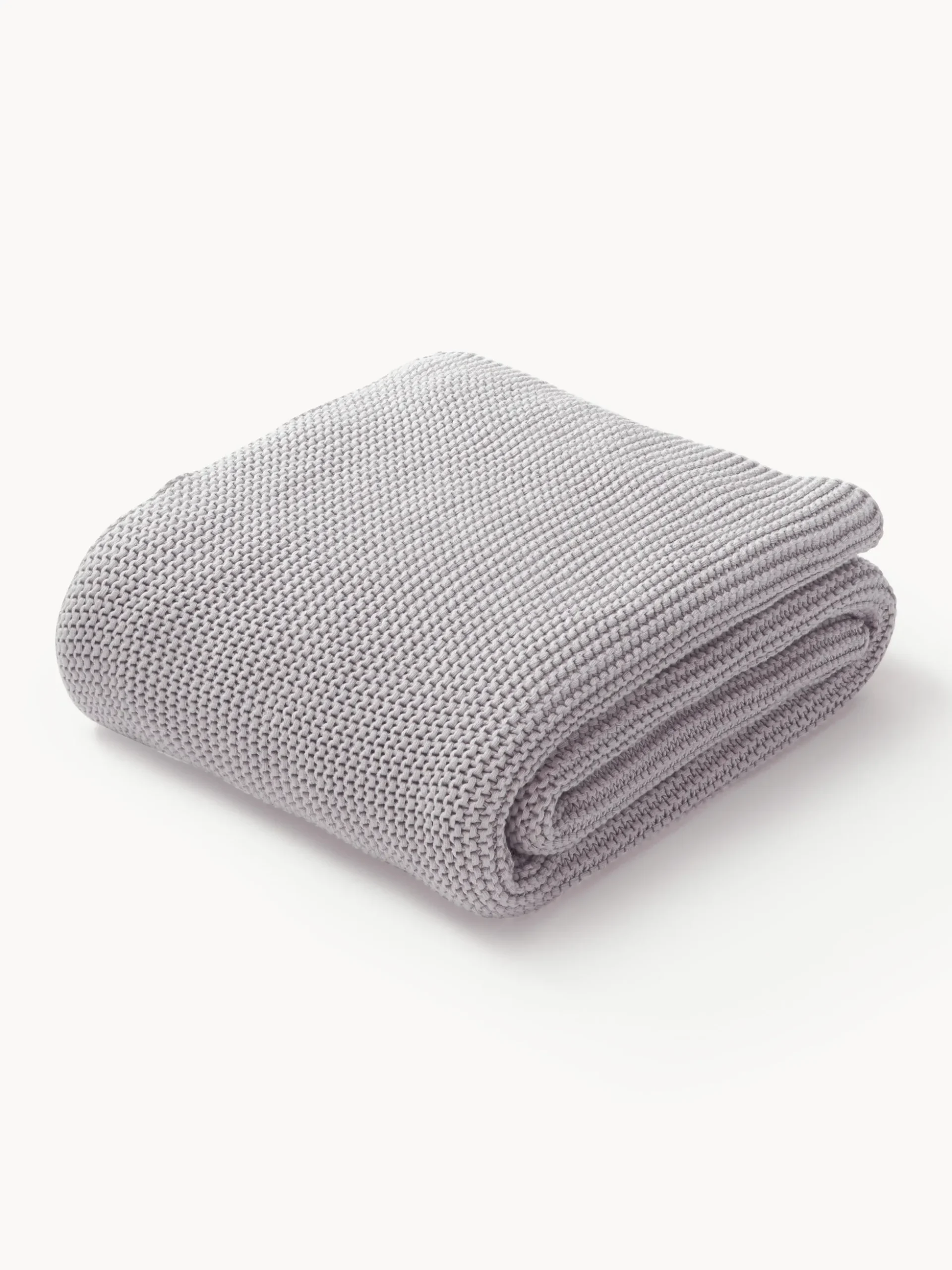 Coperta lavorata a maglia in cotone organico Adalyn