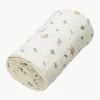 Coperta per bambini in cotone organico Blueberries