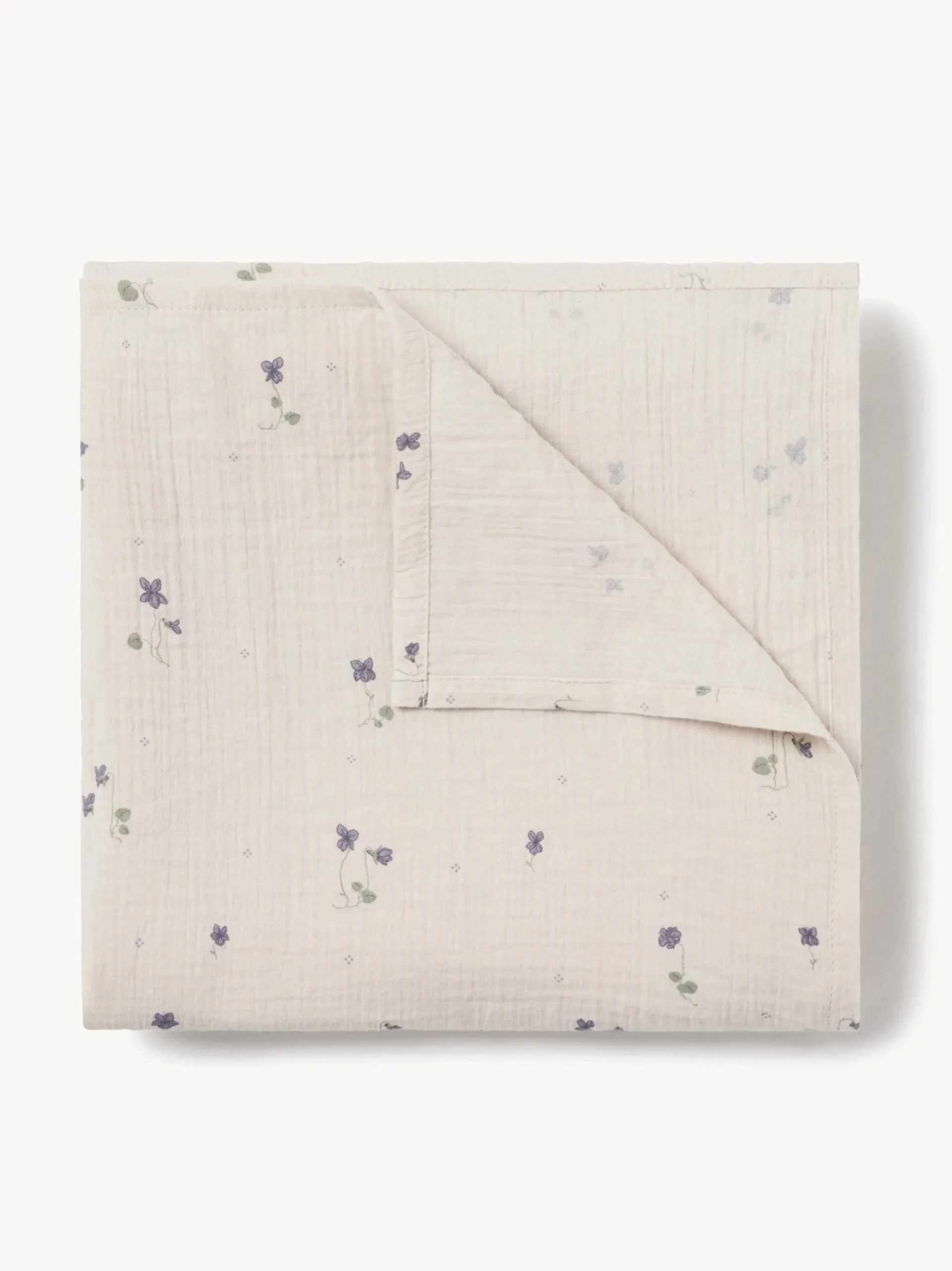 Coperta per bambini in mussola di cotone Viola