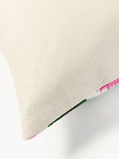 Copricuscino in seta con motivo astratto Silky
