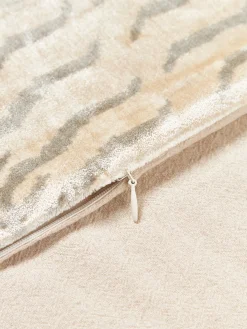 Copricuscino in viscosa con motivo jacquard Helene