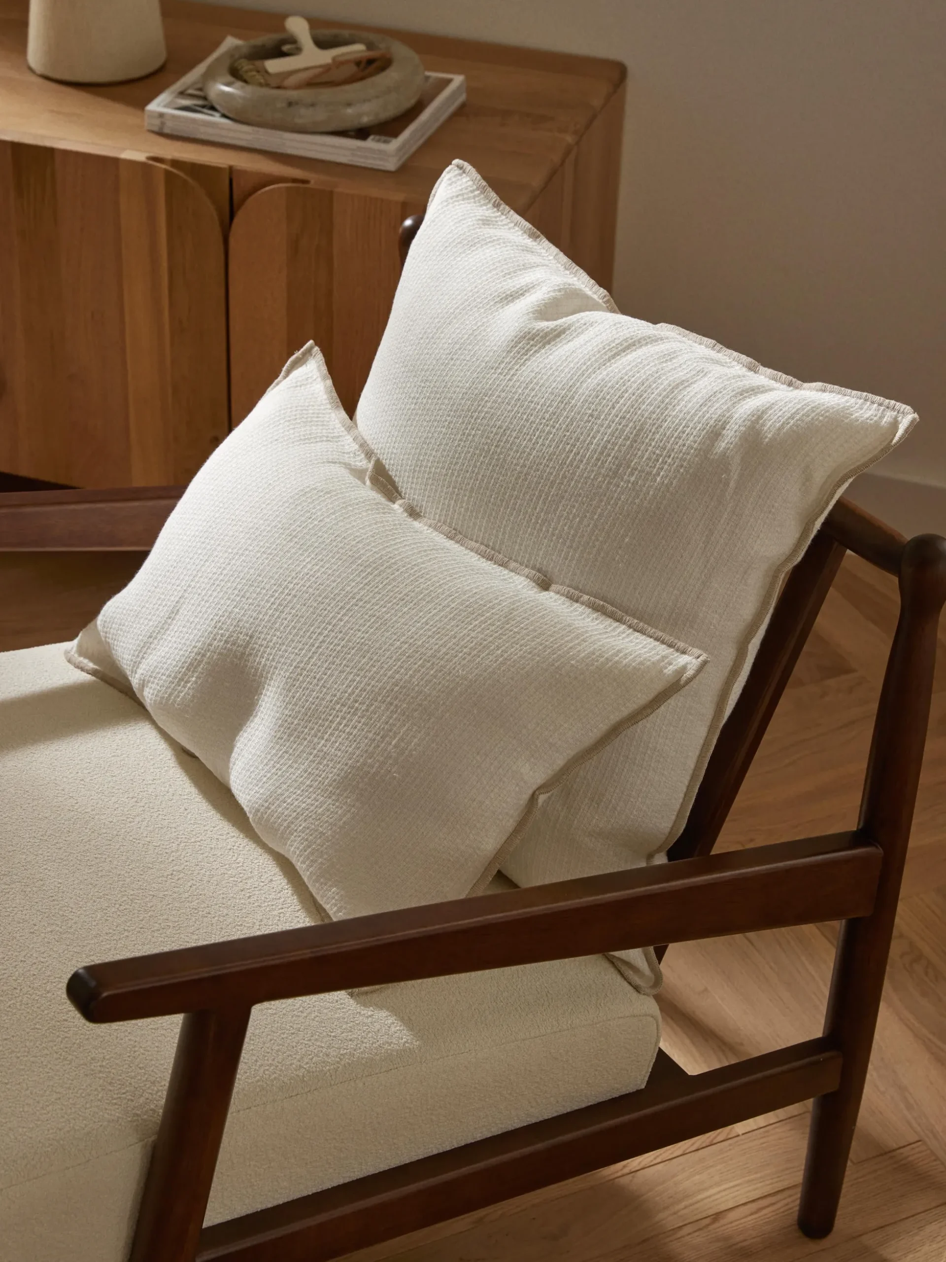 Copricuscino in lino Blaine