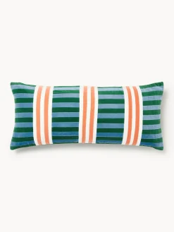 Copricuscino in velluto patchwork Tete