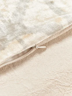Copricuscino in viscosa con motivo jacquard Drew