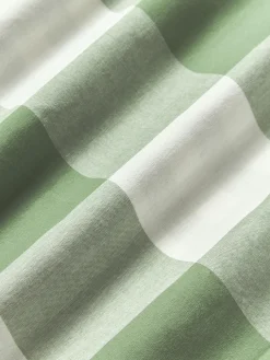 Copripiumino in cotone a quadri Nels