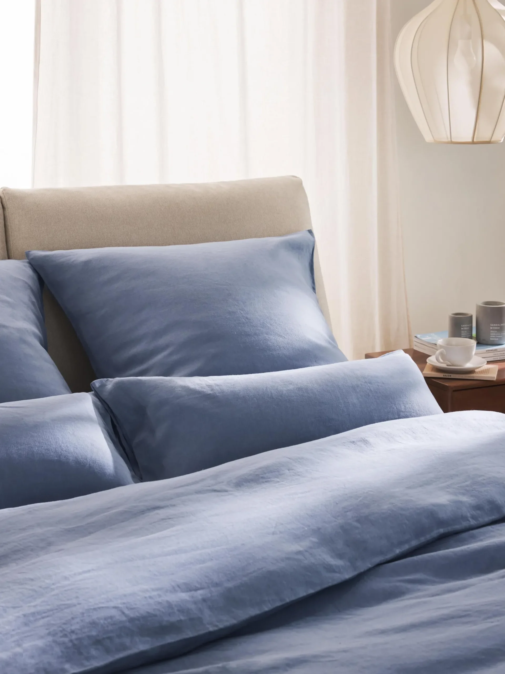 Copripiumino in lino lavato Airy