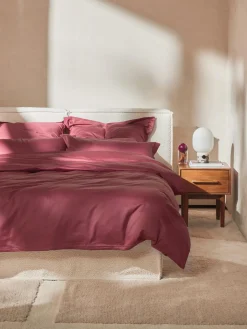 Copripiumino in raso di cotone Premium