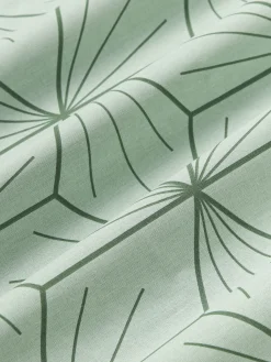 Copripiumino reversibile in cotone con stampa geometrica Ilda